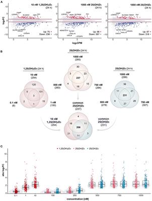 Gene-Regulatory Potential of 25-Hydroxyvitamin D3 and D2